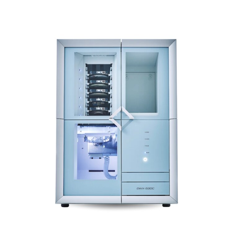 DGShape DWX‑53DC 5‑Achs Trockenfräsmaschine mit 15‑fach Werkzeugmagazin & 6‑fach Wechsler